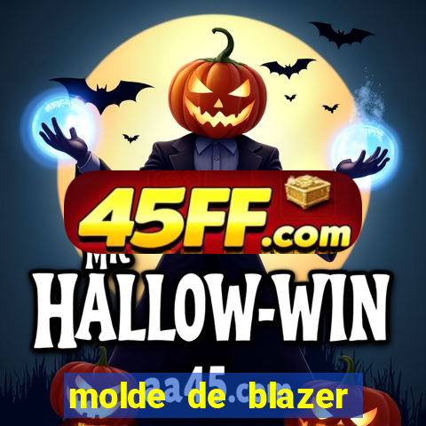 molde de blazer masculino para imprimir